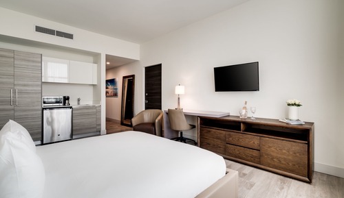 Estudio Deluxe, 1 cama de matrimonio grande