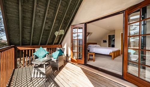 Habitación doble superior, 1 cama de matrimonio grande, balcón