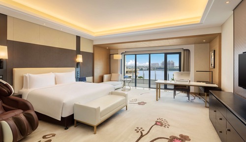 Suite ejecutiva, 1 cama de matrimonio grande (Lounge Access)