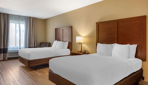 Habitación, 2 camas de matrimonio, accesible para personas con discapacidad, no fumadores