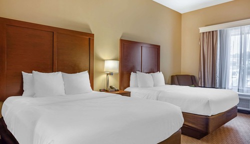 Habitación estándar, 2 camas de matrimonio, no fumadores
