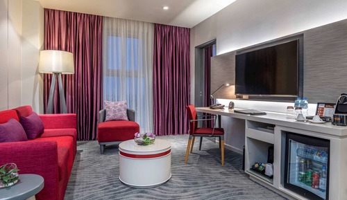 Suite Deluxe, 1 cama de matrimonio grande, Acceso al salón del club