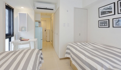 Habitación Deluxe con 2 camas individuales, no fumadores, cocina básica (KEI)