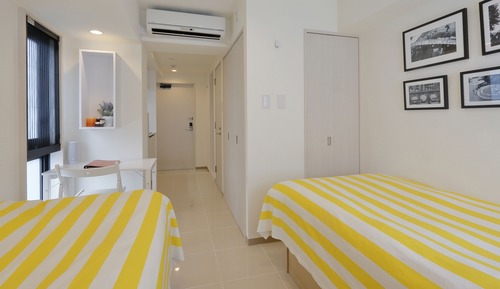 Habitación Confort con 2 camas individuales, no fumadores, cocina básica (RIN)