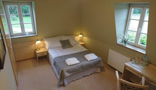 Habitación Deluxe doble, 1 cama doble, vistas al jardín