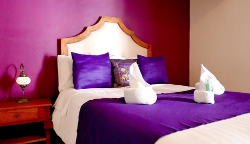 Habitación de diseño doble, 1 cama doble, baño privado