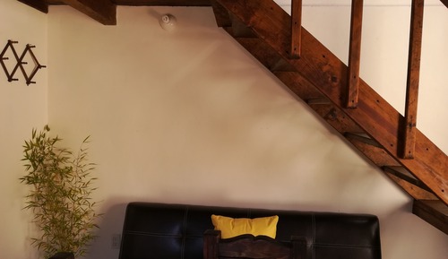 Cabaña de diseño, baño privado