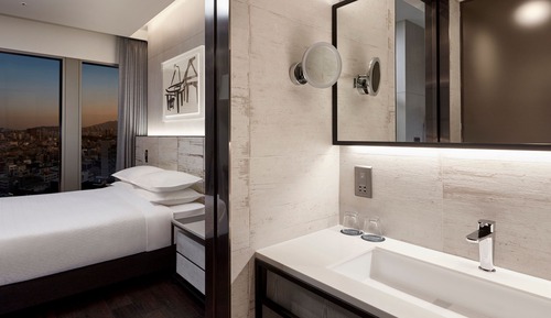 Habitación, 1 cama de matrimonio, no fumadores, vistas a la ciudad