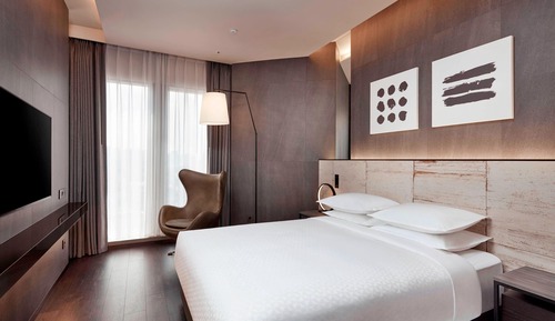Habitación Premier, 1 cama de matrimonio, vistas a la ciudad