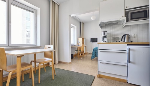 Suite estudio, cocina