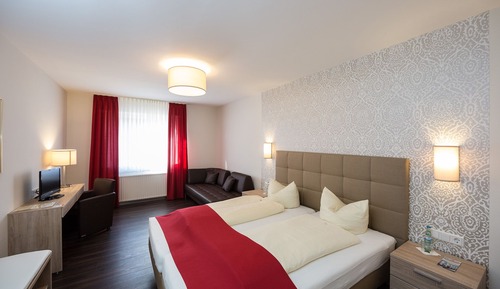 Habitación Confort con 1 cama doble o 2 individuales