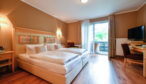 Habitación estándar doble, balcón