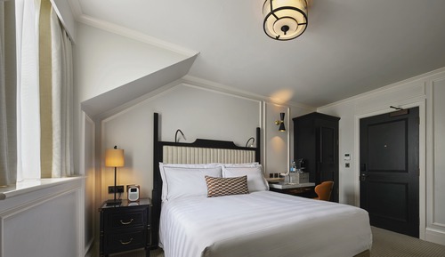 Habitación doble, 1 cama de matrimonio, en edificio anexo