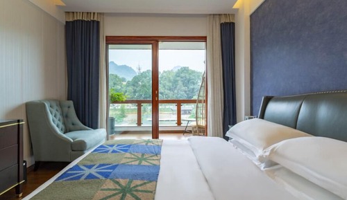 Habitación Deluxe doble, 1 cama de matrimonio grande, balcón, vistas al río