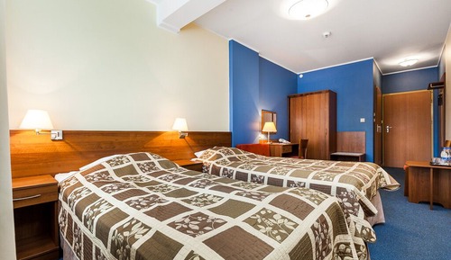 Habitación básica con 2 camas individuales, no fumadores