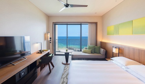 Habitación Club, 1 cama de matrimonio grande, vistas al mar