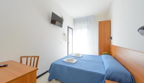 Habitación económica doble, balcón