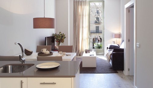 Suite de lujo, balcón, vistas a la ciudad (Rambla)