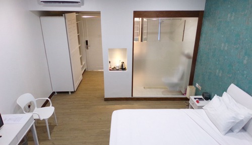 Habitación superior, vistas al mar