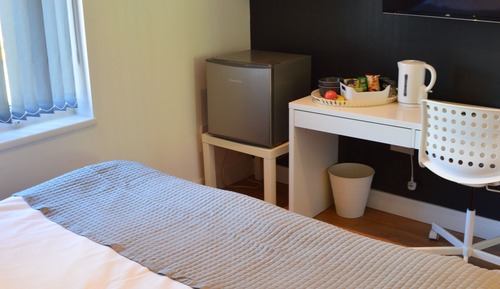 Habitación con 1 cama doble o 2 individuales