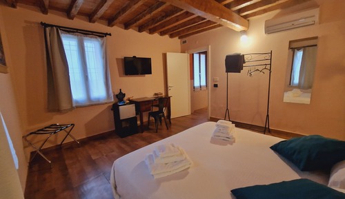 Habitación panorámica doble, vistas al jardín