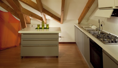 Suite familiar, 2 baños, en una planta alta