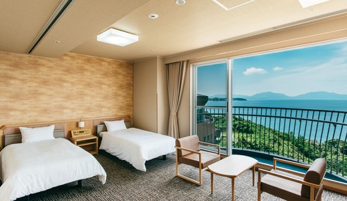Habitación, no fumadores, baño privado (Barrier-free, Ocean view,With bath)