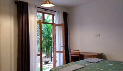 Cabaña Deluxe, balcón