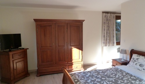 Habitación doble, baño privado, vistas al jardín