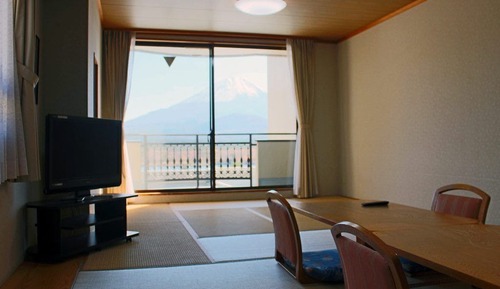 Habitación Deluxe, no fumadores, baño privado (JapaneseWestern(A), Mt & Lake View)