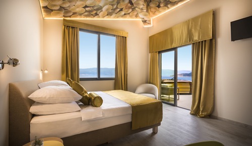 Habitación Deluxe doble, 1 cama de matrimonio grande, bañera de hidromasaje