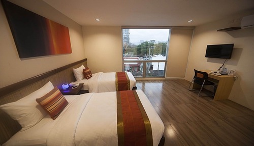 Habitación Deluxe con 2 camas individuales