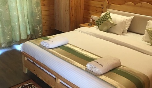 Super Deluxe Pool View (First Floor) Wooden Cottage Rooms