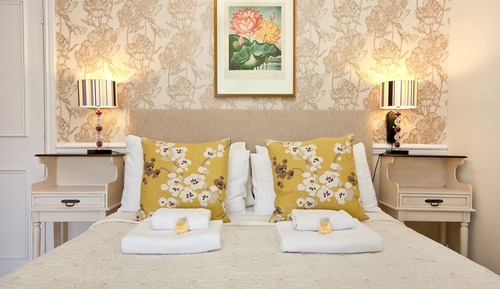 Habitación estándar doble, 1 cama doble, no fumadores, vistas al jardín