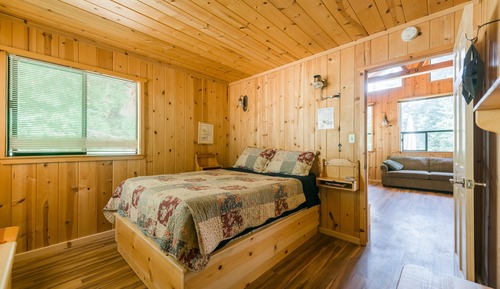 Cabaña de lujo, 1 cama de matrimonio
