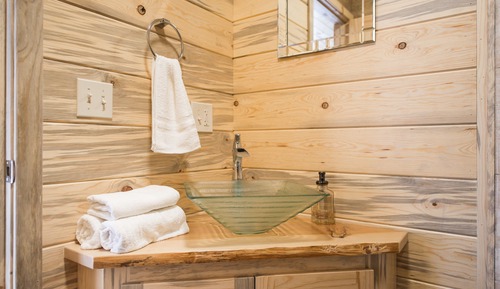 Cabaña, 1 cama de matrimonio