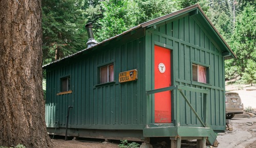 Cabaña básica, varias camas