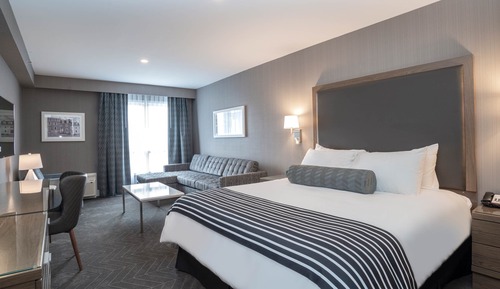 Habitación estándar, 1 cama de matrimonio grande con sofá cama