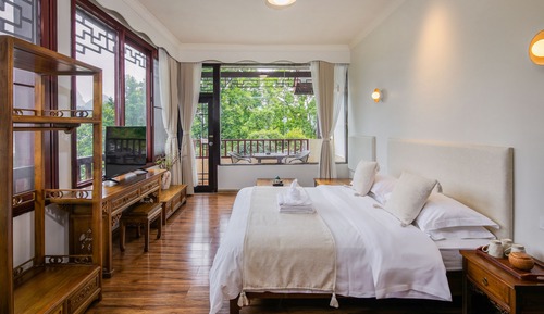 Habitación de lujo doble, vistas al río