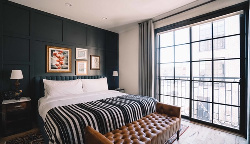 Habitación, 1 cama de matrimonio grande, accesible para personas con discapacidad