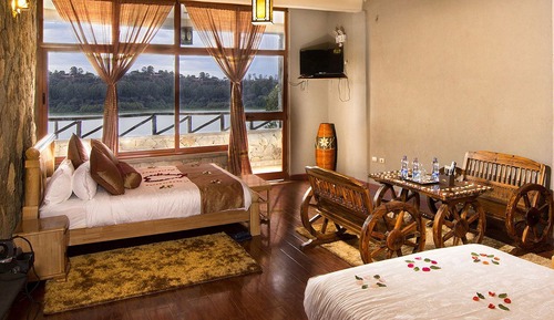 Apartamento, vistas al lago