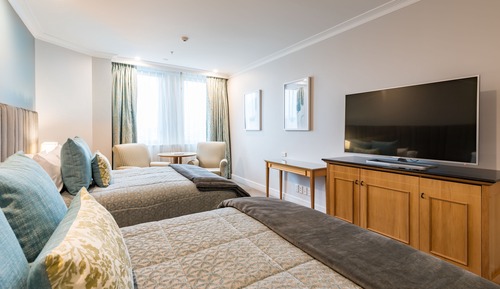 Habitación clásica con 2 camas individuales, 2 camas de matrimonio
