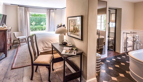 Habitación doble superior, en la zona del jardín