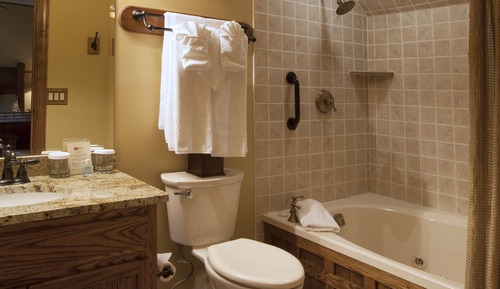 Habitación de lujo, 1 cama de matrimonio grande, bañera de hidromasaje