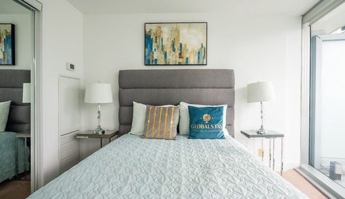 Apartamento Deluxe, 2 habitaciones, cocina, vistas a la ciudad