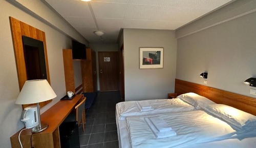Habitación con 1 cama doble o 2 individuales