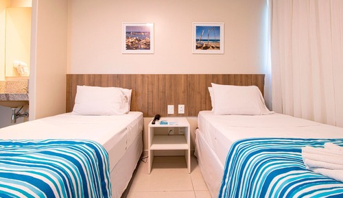 Habitación estándar con 2 camas individuales, 2 camas individuales