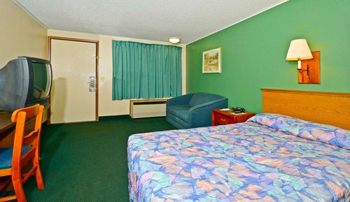 Habitación, 1 cama de matrimonio grande, no fumadores, frigorífico y microondas