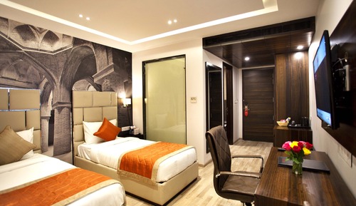 Habitación Premium con 2 camas individuales, 1 cama de matrimonio grande, no fumadores