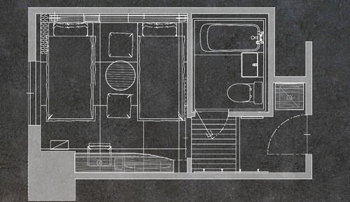 Habitación (TATAMI Twin for 2 People)